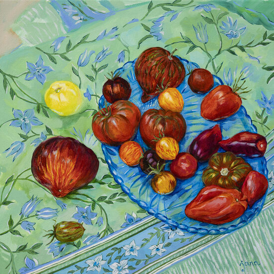 Tomatoes 40x40cm