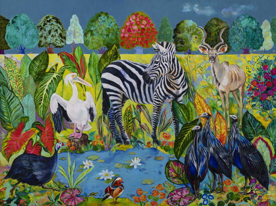 "The holy water" 130x160cm