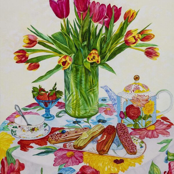 Spring with eclairs