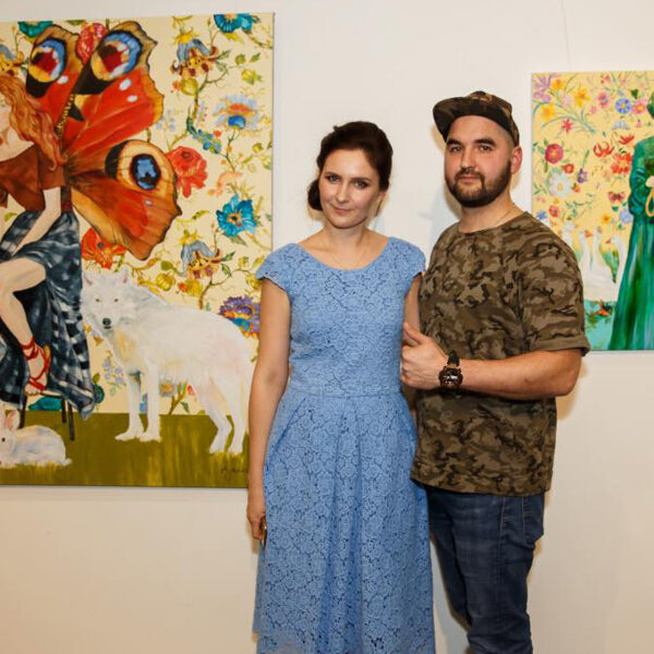 Solo exhibition "Fairies and animals" 2018