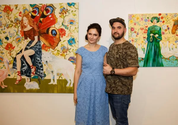 Solo exhibition "Fairies and animals" 2018